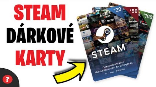 Jak POUŽÍT DÁRKOVOU KARTU na STEAMU | Návod | Steam / Gift Card