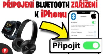Jak připojit BLUETOOTH SLUCHÁTKA do iPhonu | Návod | Telefon / Připojení bluetooth zařízení.