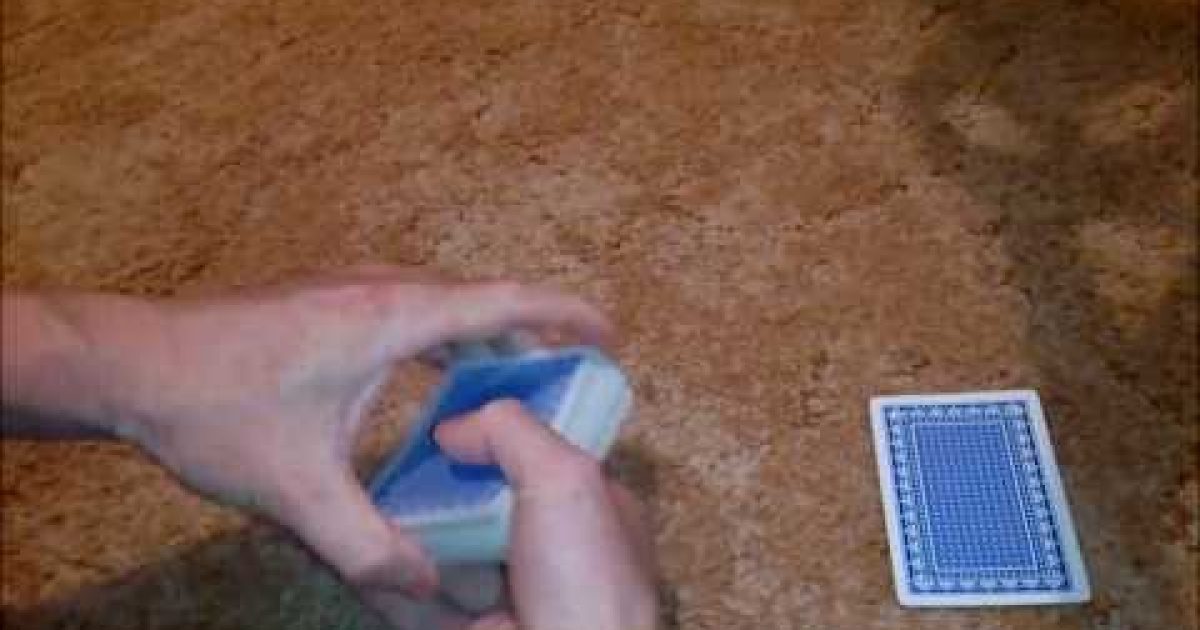 Jak hrát poker 2 – míchání karet