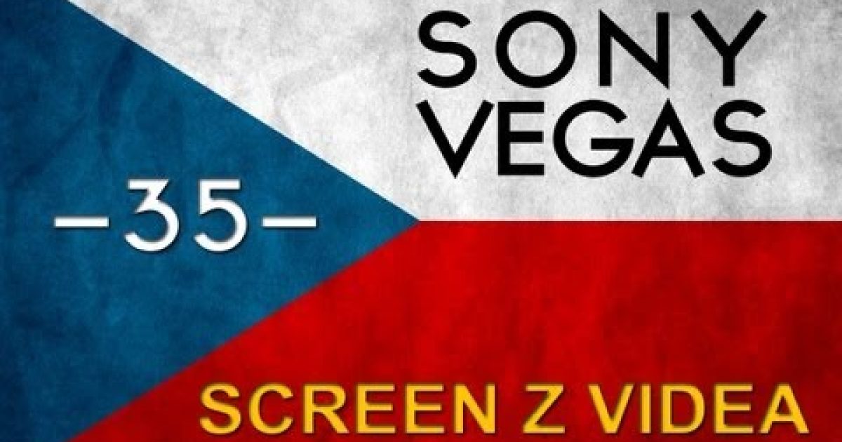 CZTUTORIÁL – Sony Vegas – Fotka z videa