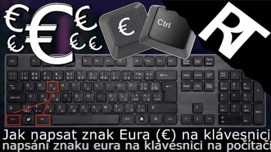 Jak napsat znak Eura na klávesnici – euro znak – klávesová zkratka
