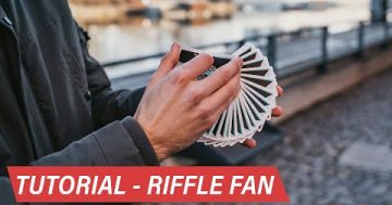 Cardistry tutorial pro pokročilé – Riffle Fan | FYFT.cz