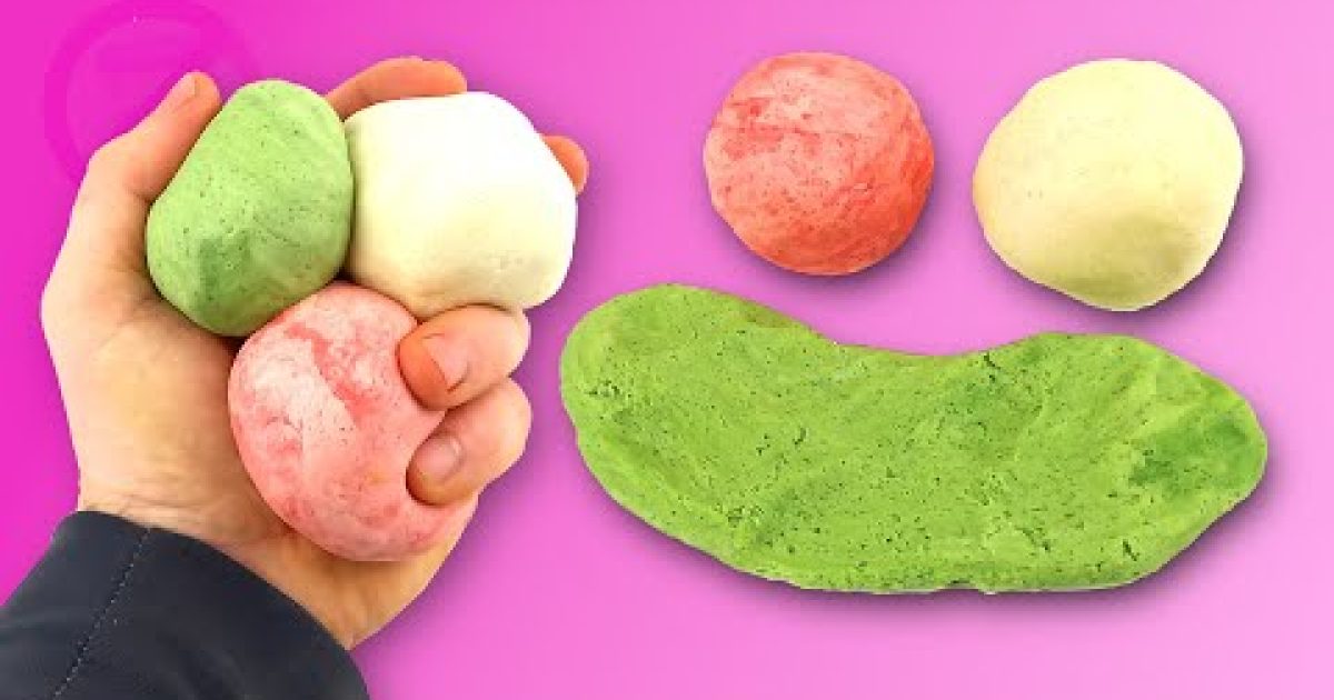 Jak vyrobit modelínu z mouky a soli – DIY Play-Doh