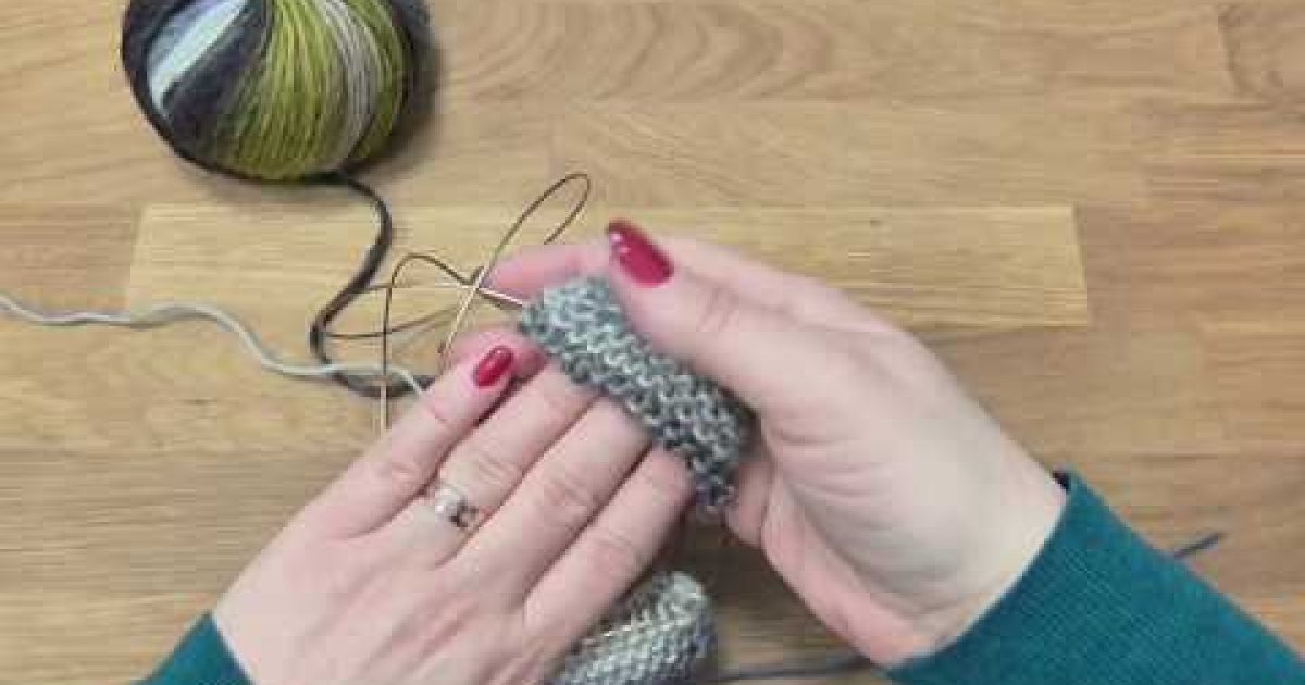 Škola pletení – palčáky pletené zároveň na kruhové jehlici 2. díl