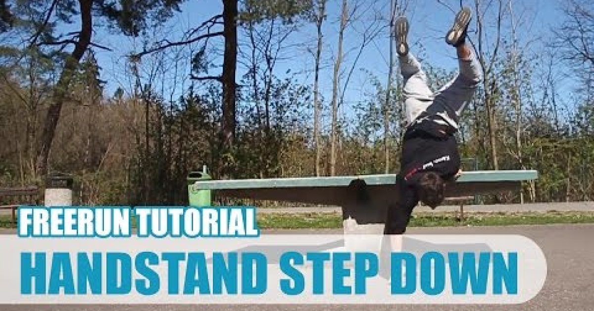 Handstand Step Down Tutorial CZ | Taras ‘Tary’ Povoroznyk