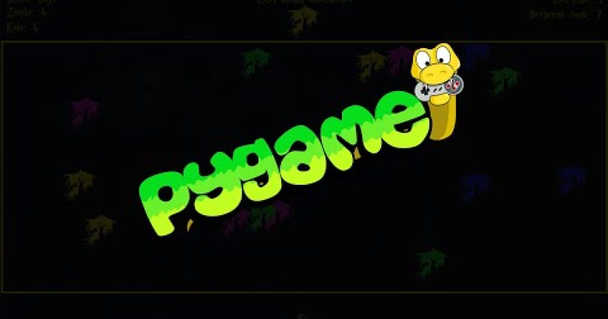 90. Pygame – Objektově orientované programování (parametr u metody)