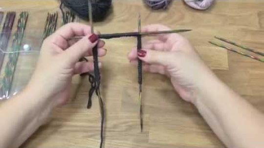 Pletené pruhy – spirála, Helix knitting, 1. díl