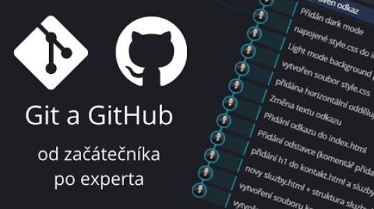 21. Git a GitHub – Branches: vytvoření nové větve, přepínání mezi větvemi (git switch)