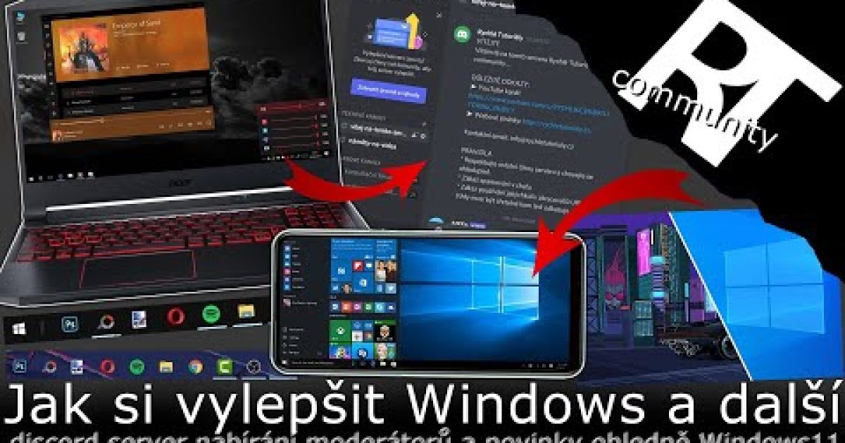 Jak si vylepšit Windows , Jak z tabletu/mobilu udělat druhý monitor (Live-Stream)