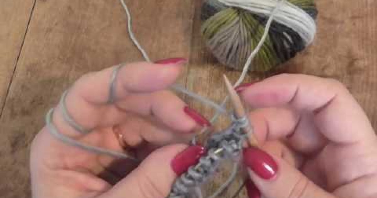 Škola pletení – palčáky pletené zároveň na kruhové jehlici 1. díl