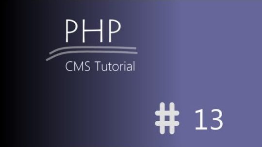 [Tutoriál] PHP CMS – Třída pro databázi #13