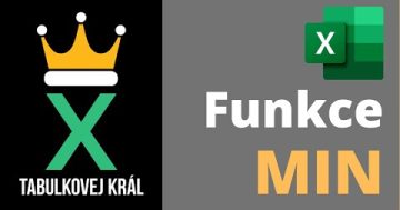 Funkce MIN | Excel 365 Tutorial