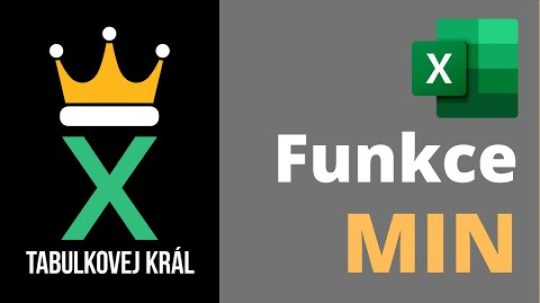 Funkce MIN | Excel 365 Tutorial