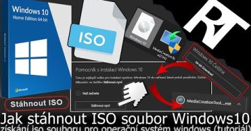 Jak stáhnout instalační iso soubor s Windows 10 – Jak naistalovat Windows 10 (tutoriál)