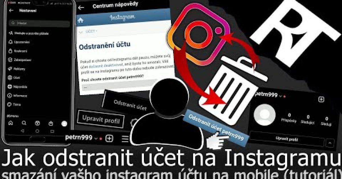 Jak smazat Instagram účet/profil (2022) odstranění Instagram účtu – zrušit instagram účet (tutoriál)