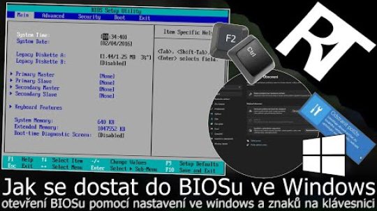 Jak otevřít BIOS ve Windows – Jak se dostat do BIOSu ve Windows – Jak spustit BIOS (tutoriál)
