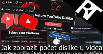 Jak vrátit YouTube dislike u videa – Jak Vrátit Dislike Button #short