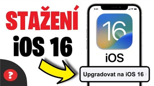Jak STÁHNOUT a NAINSTALOVAT iOS 16 do iPhone | Návod | iPhone / Telefon / Apple ID / iOS 16
