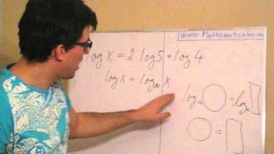 Logaritmická rovnice 1