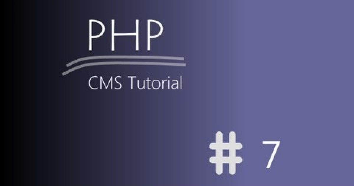 [Tutoriál] PHP CMS – Inicializace instance #7