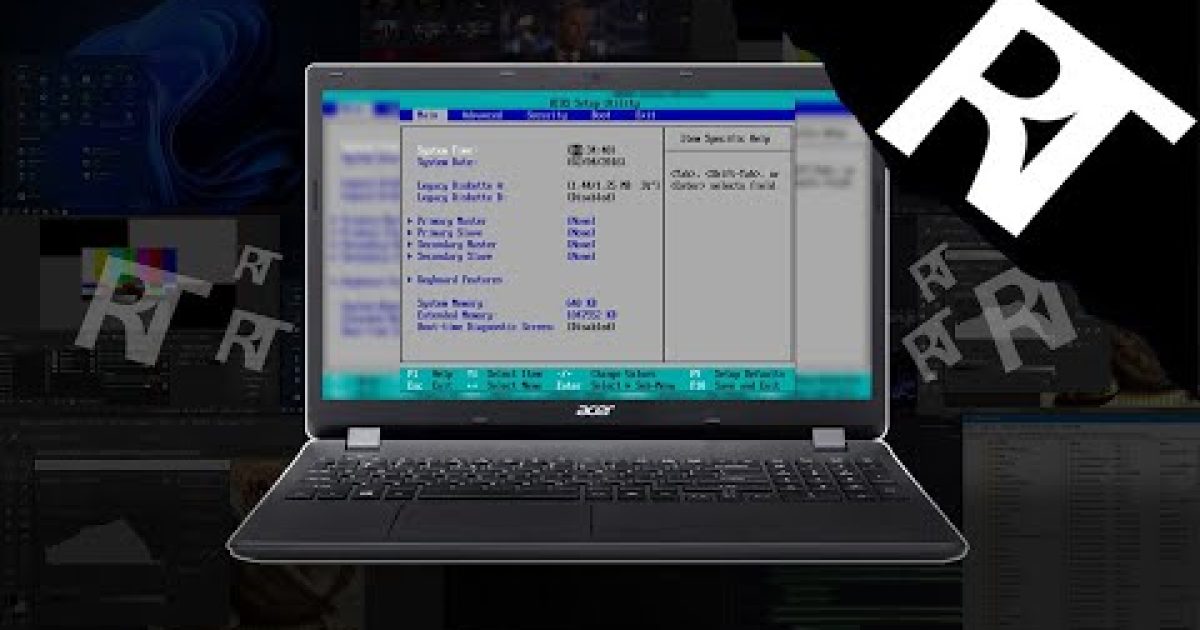 Acer – Boot manager – Jak naistalovat Windows na notebook Acer – Instalace Windows Acer (tutoriál)