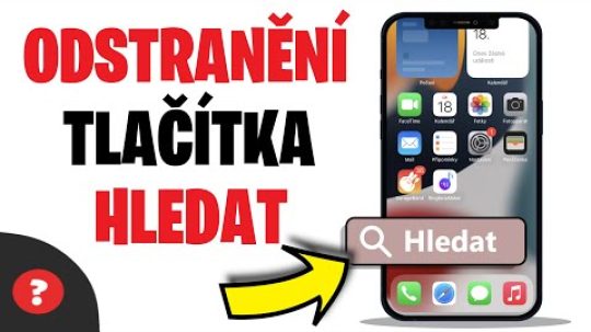 Jak ODSTRANIT VYHLEDÁVÁNÍ z DOMOVSKÉ OBRAZOVKY iPhonu | Návod | iPhone / Telefon / Apple ID