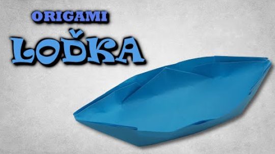 Origami Loď z papíru – Jak vyrobit Lodičku z papíru