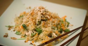 Vietnamský kedlubnový salát – Nôm Su Hào