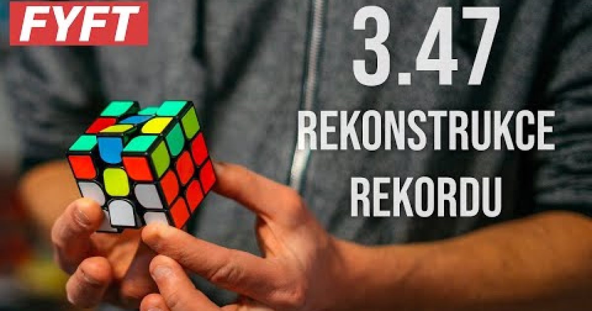 [3.47s] Světový rekord v Rubikově kostce 3x3x3 – rekonstrukce rekordu