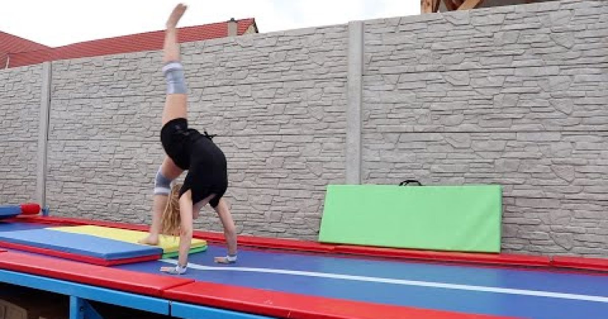 Domácí gymnastika – můj trénink /LEA