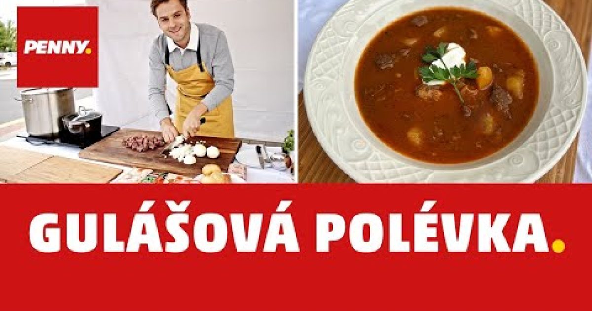 RECEPT – Gulášová polévka.