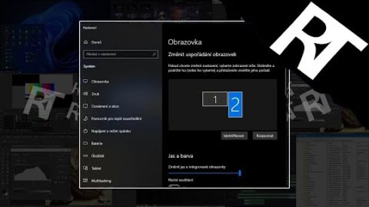 Jak dát monitor na výšku ve Windows 10/11 – nastavení orientace obrazovky (návod)