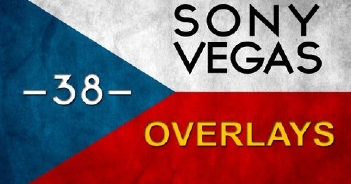 CZTUTORIÁL – Sony Vegas – Overlays