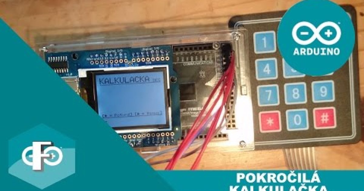 Arduino Projekt: Pokročilá Kalkulačka | Česky (FilipProjects)