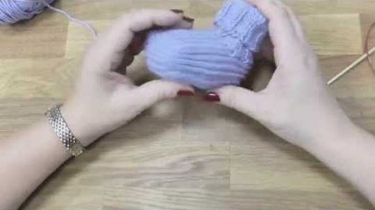 Škola pletení – dětské bačkůrky, 3. díl, Knitting baby boots