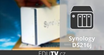 Synology DS216j – detailní prohlídka a první spuštění | EduTV