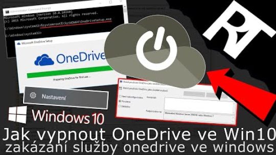 Jak vypnout/odebrat OneDrive ve Windows 10? | vypnutí, zakázání OneDrive (Návod)