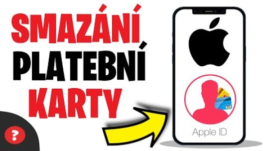 Jak SMAZAT PLATEBNÍ KATRU z iPhonu | Návod | iPhone / Telefon / Apple ID