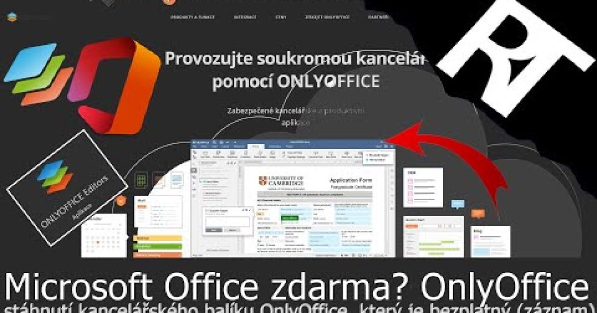 Microsoft Office zdarma? Bezplatná alternativa: Kancelářský balík OnlyOffice