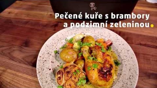 RECEPT – Pečené kuře – pekáč s poklicí s aroma úchytkou Berlinger Haus z PENNY