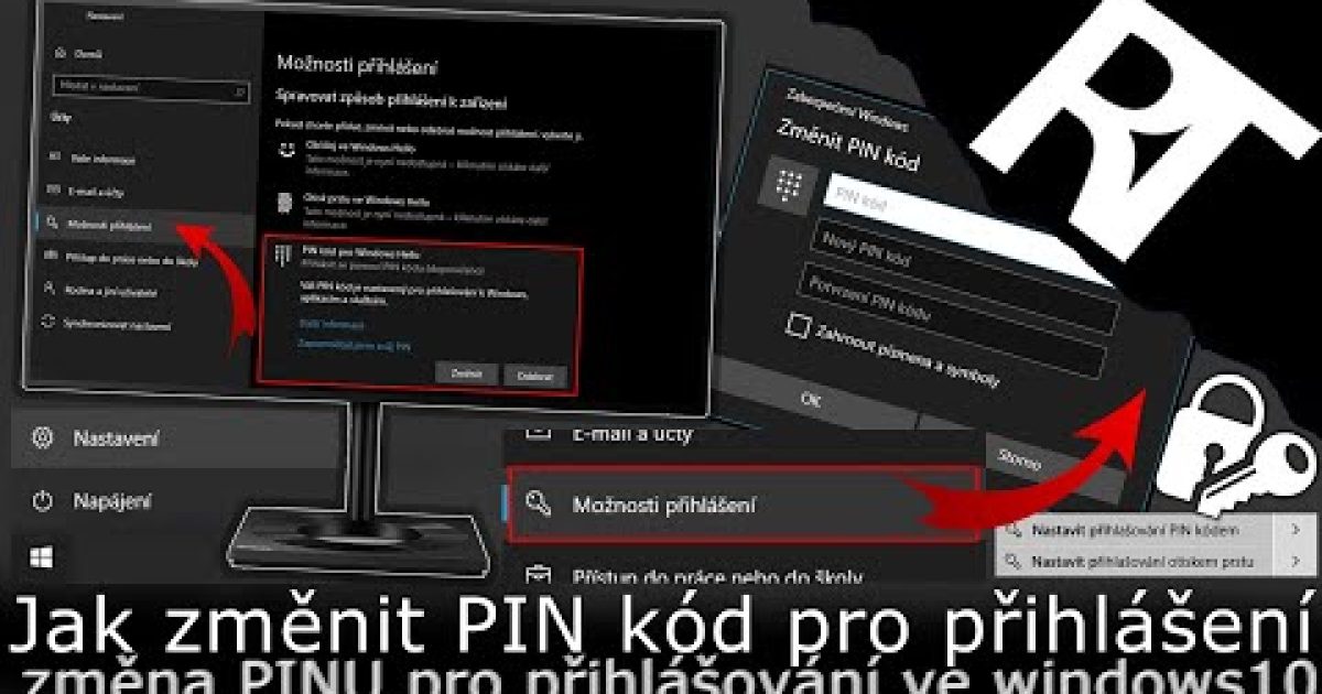 Jak změnit PIN kód pro přihlášení ve Windows 10 (tutoriál)