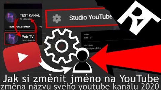 Jak si změnit jméno na YouTube PC/MOBILE | Tutorial cz