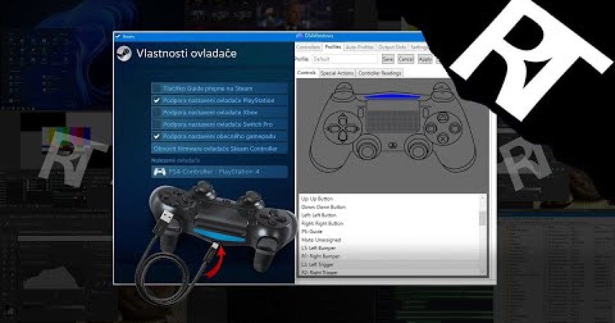 Jak připojit PS4 ovladač k PC – Jak zapojit controller k PC