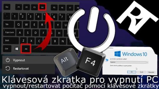 Jak vypnout počítač pomocí klávesnice – Jak vypnout PC pomocí klávesové zkratky – Windows 10