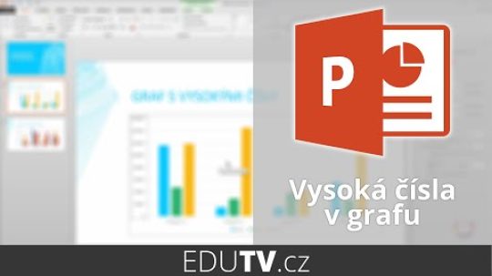 Úprava osy grafu s vysokými čísly v PowerPointu | EduTV