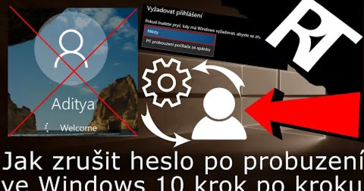 Jak zrušit přihlašovaní pomoci hesla do Windows 10