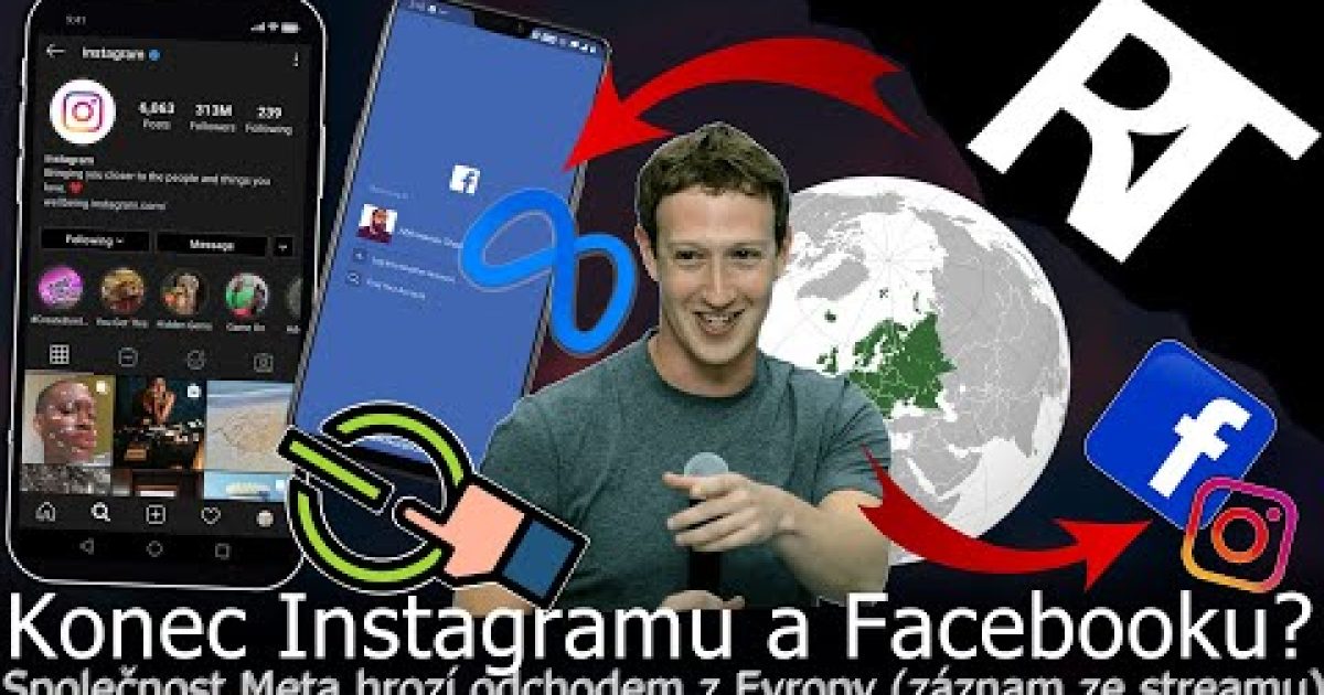 Konec Instagramu a Facebooku v Evropě? (Záznam ze streamu) Rychlé Tutoriály