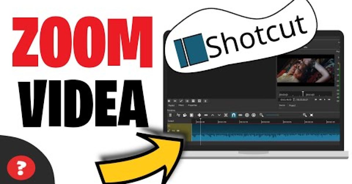 Jak PŘIBLÍŽIT video v Shotcutu (Rychlý návod) | Návod | PC / Shotcut