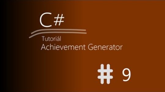 C# Tutorial – generátor Minecraft Achievementů – ep. 9 – GUI part. 3