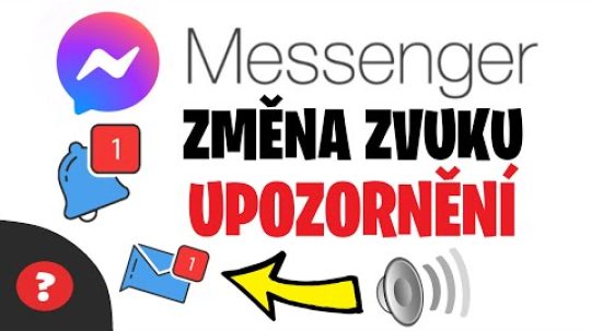 Jak ZMĚNIT ZVUK UPOZORNĚNÍ na MESSENGERU | Návod | Telefon / Messenger